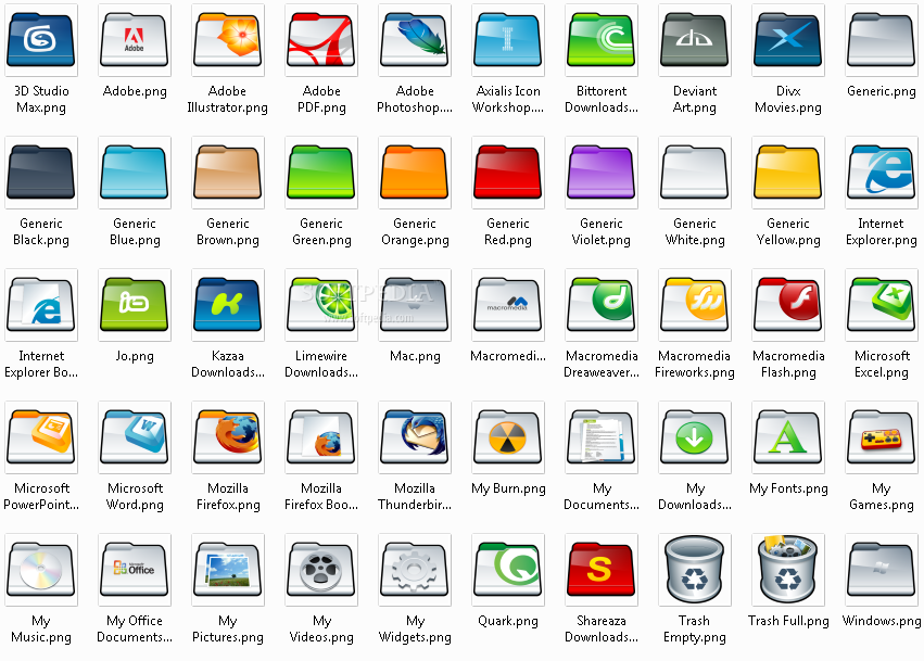 Folder icons for mac